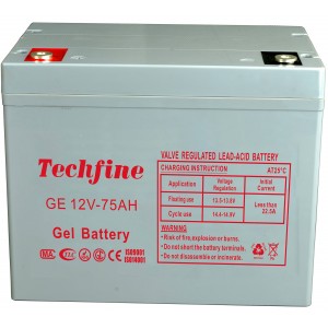 Акумулятор гелевий для ДБЖ Techfine GEL12V75AH - AT1282328